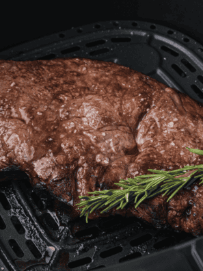 Perfect Air Fryer Sirloin Steak (Juicy & Tender!)