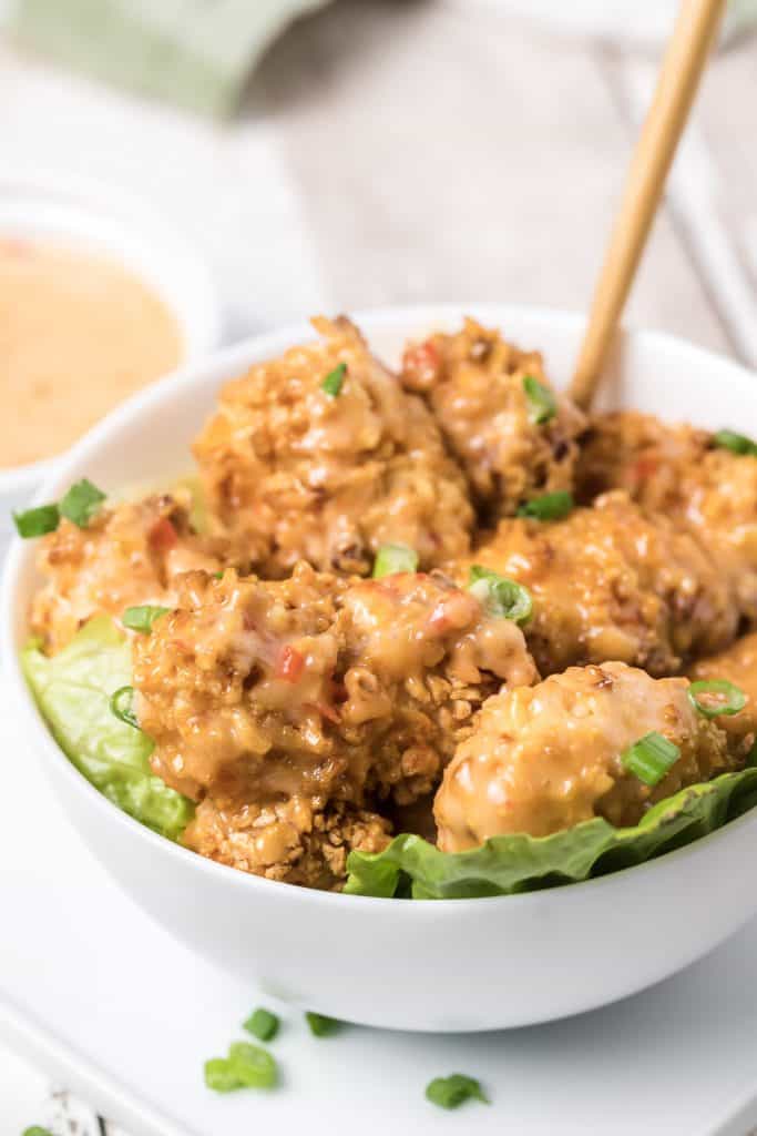 Air Fryer Bang Bang Chicken - Fork To Spoon