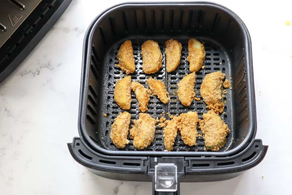 Coated Apples in Air Fryer