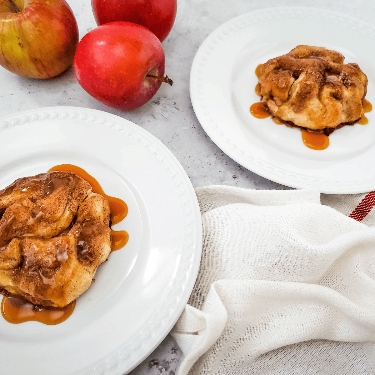Air Fryer Apple Dumplings Fork To Spoon