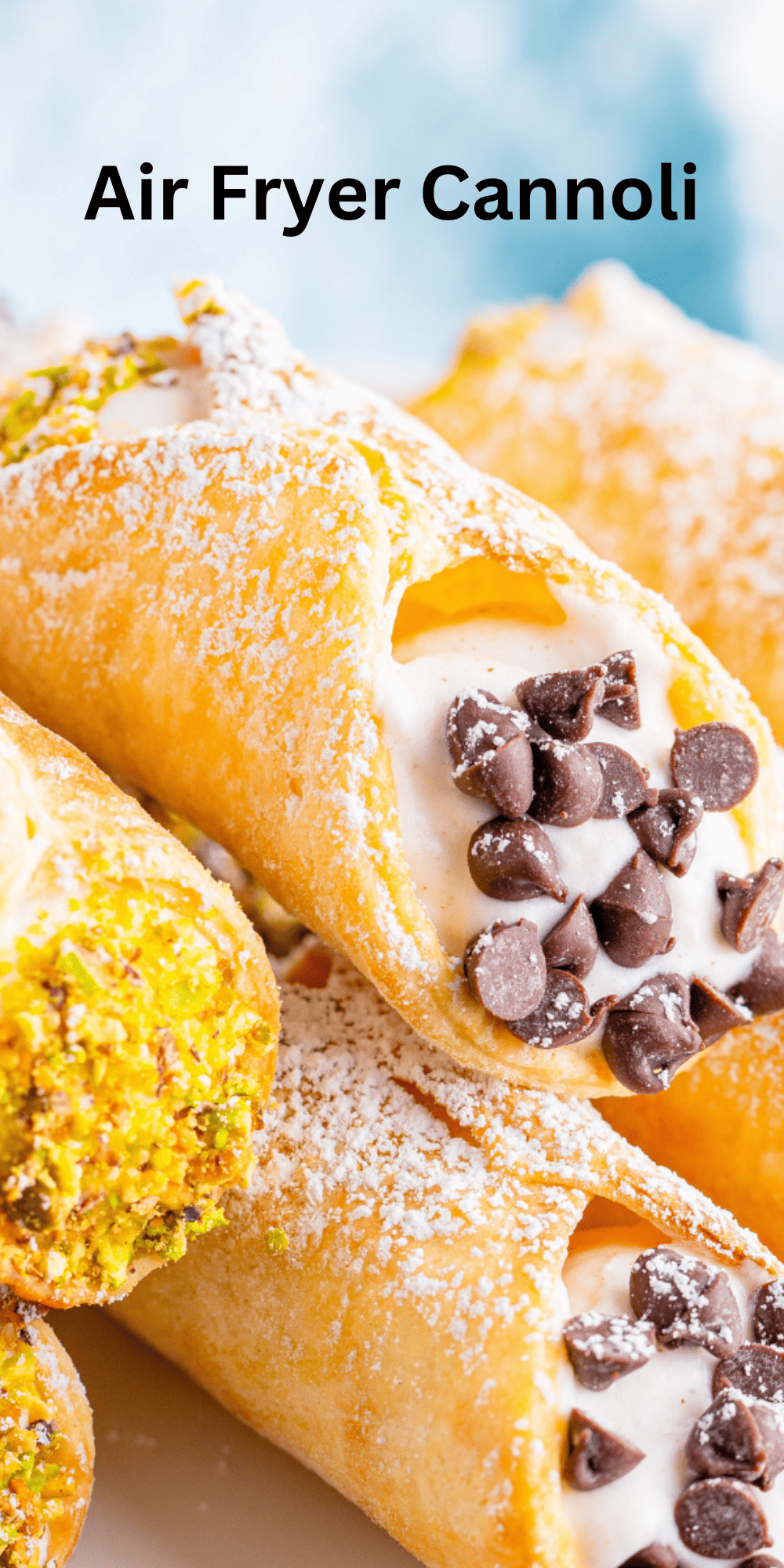 Air Fryer Cannoli