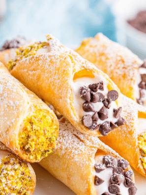 Air Fryer Cannoli