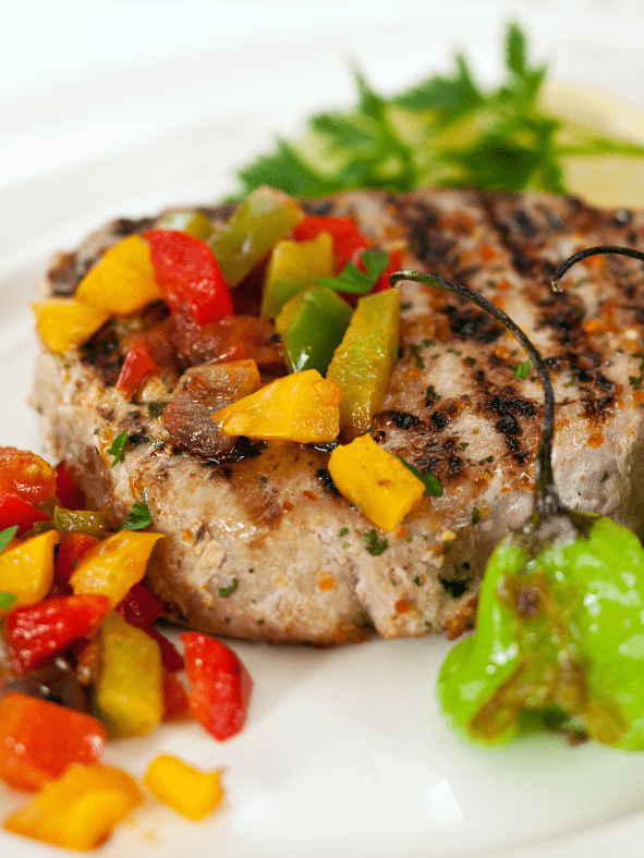 Frozen Tuna Steaks Air Fryer - Fork To Spoon
