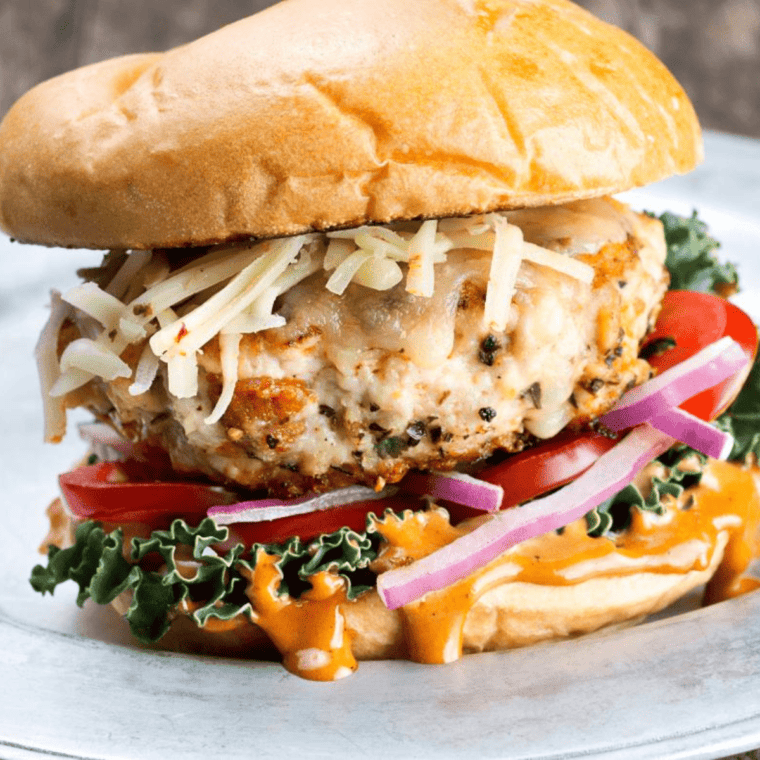 Air Fryer Turkey Burgers