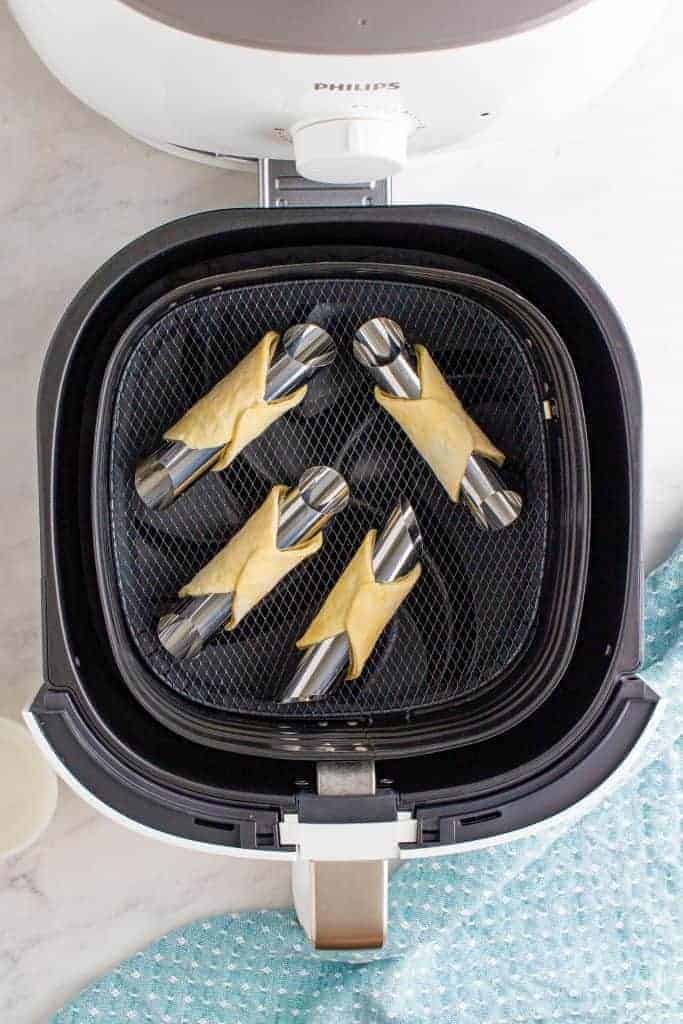 cannoli shells in the air fryer