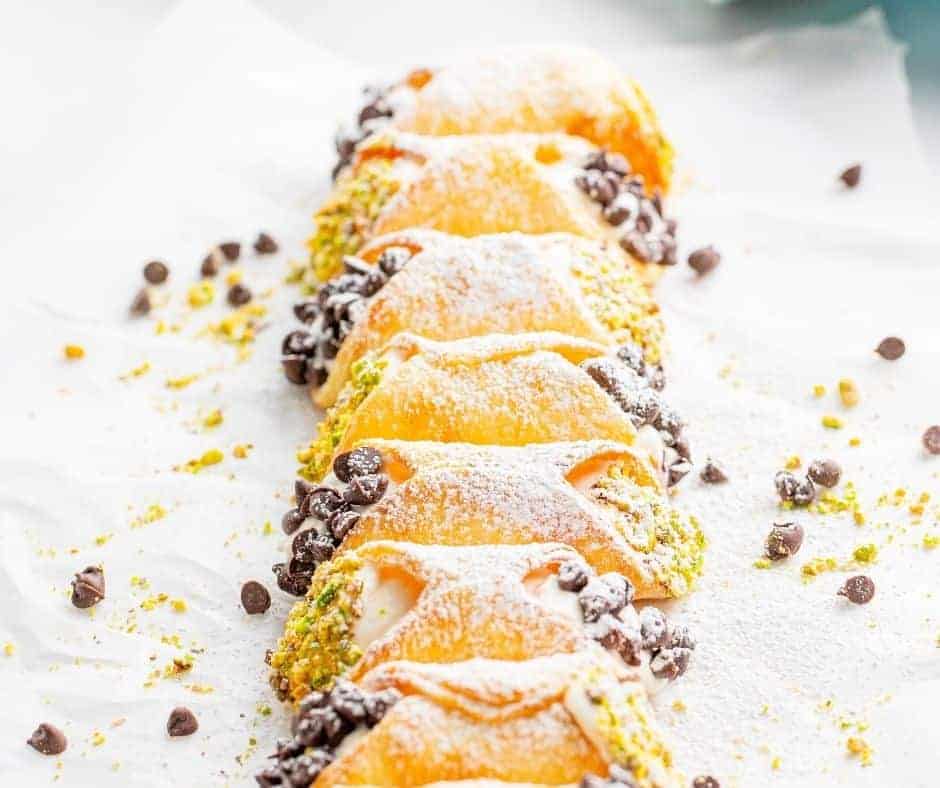 Air Fryer Cannoli