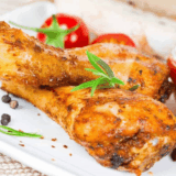 Easy Crispy Baked Lemon Pepper Chicken Drumsticks (Legs)