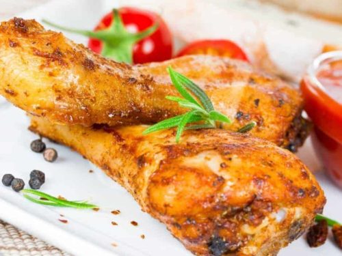 Air Fried Chicken Drumsticks - Fork To Spoon