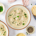 Instant Pot Chicken Alfredo Meatballs