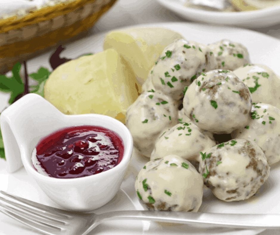 Instant Pot Swedish Meatballs 