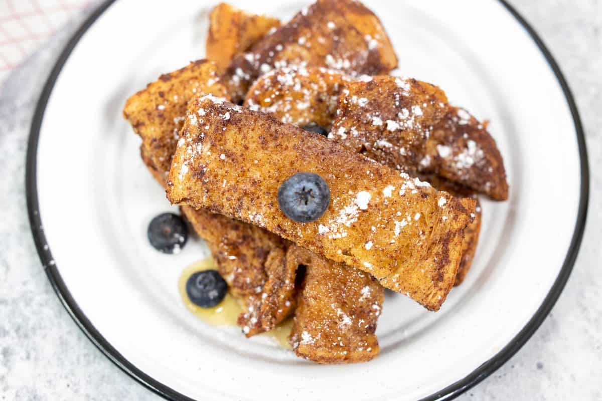 Air Fryer French Toast Sticks Fork To Spoon