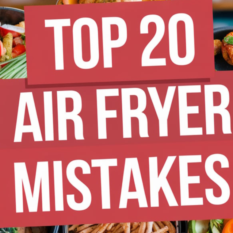 List of the top 20 air fryer mistakes to avoid for perfect cooking results.