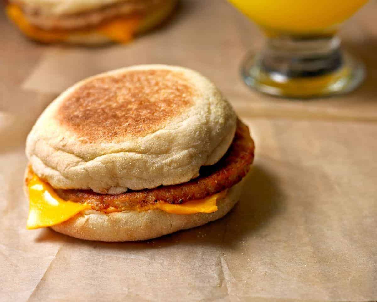 Frozen Breakfast Sandwich In Air Fryer – Melanie Cooks