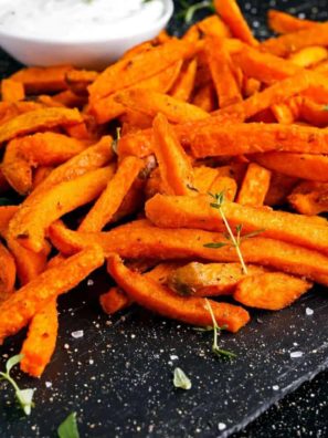 Air Fryer Frozen Sweet Potato Fries