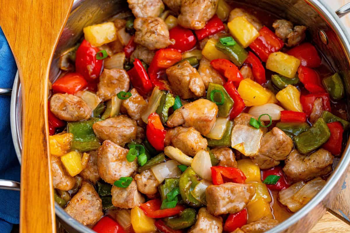 Air Fryer Sweet And Sour Pork - Fork To Spoon