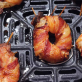 Air Fryer Bacon Wrapped Onion Rings