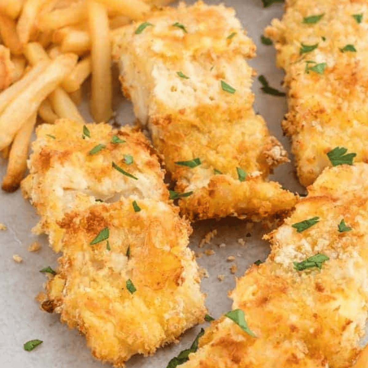 Air Fryer Honey Mustard Crusted Salmon
