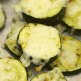 Air Fryer Cheddar Baked Zucchini