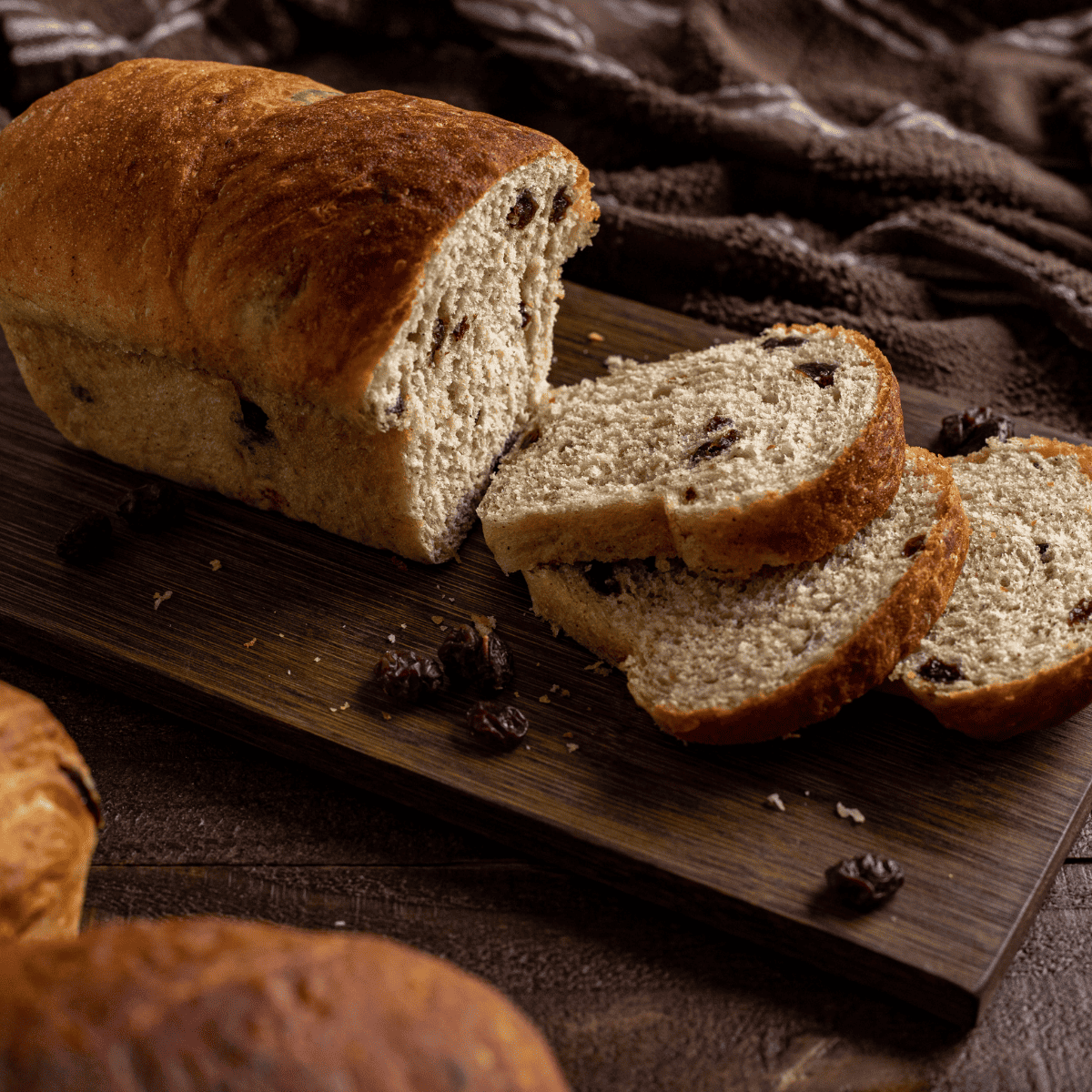 Air Fryer Cinnamon Raisin Bread Fork To Spoon