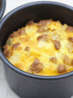 These Air Fryer Egg Bites with Sausage are a quick and protein-rich breakfast option perfect for busy mornings. Made with simple ingredients, they’re fluffy, flavorful, and ready in under 15 minutes!