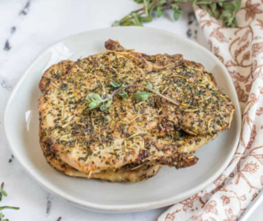 Air Fryer Frozen Pork Chops