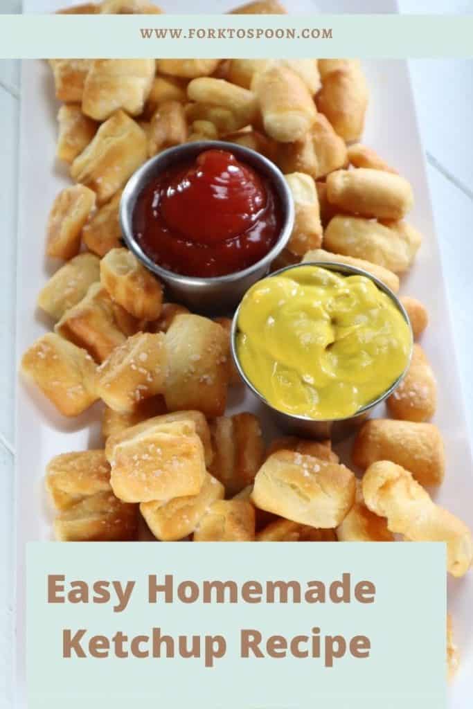 Easy Homemade Ketchup Recipe