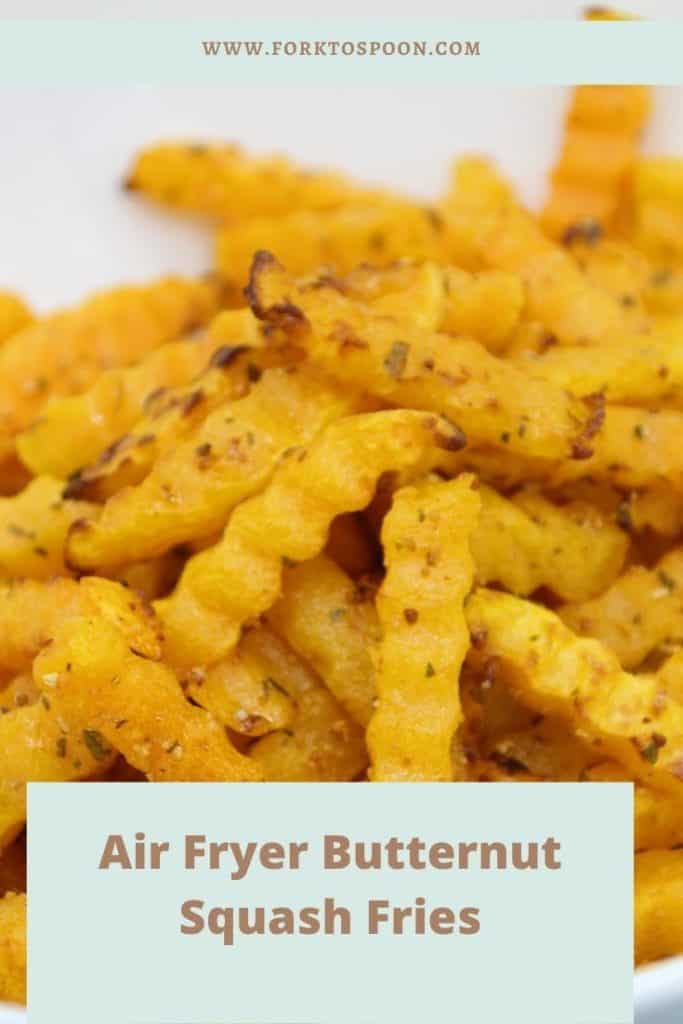 Air Fryer Butternut Squash Fries