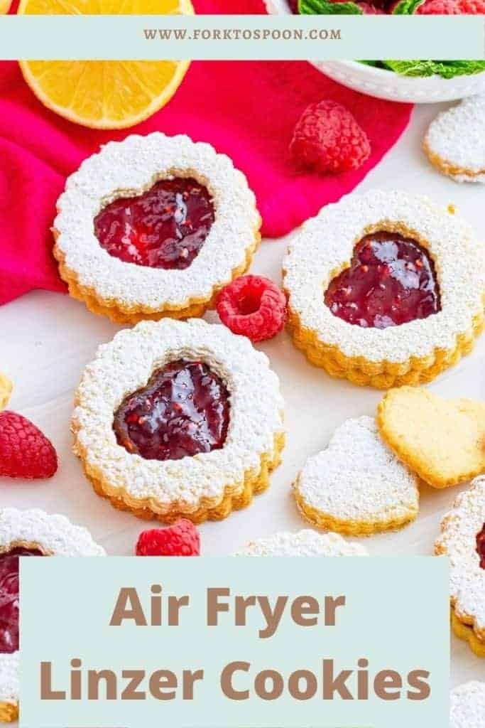 Air Fryer Linzer Cookies