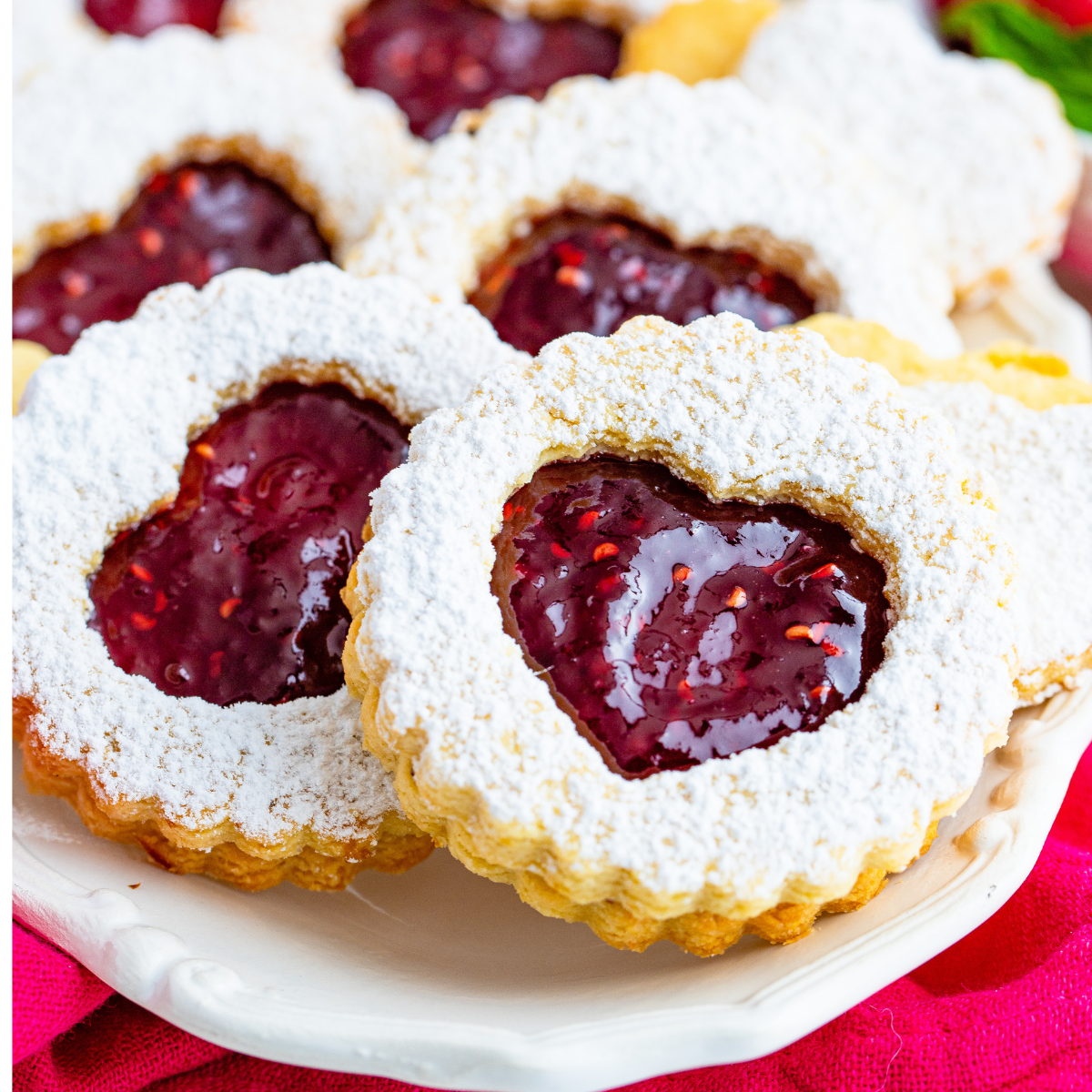 Air Fryer Linzer Cookies-image