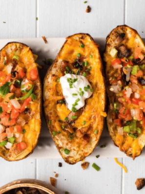 Air Fryer Potato Skins