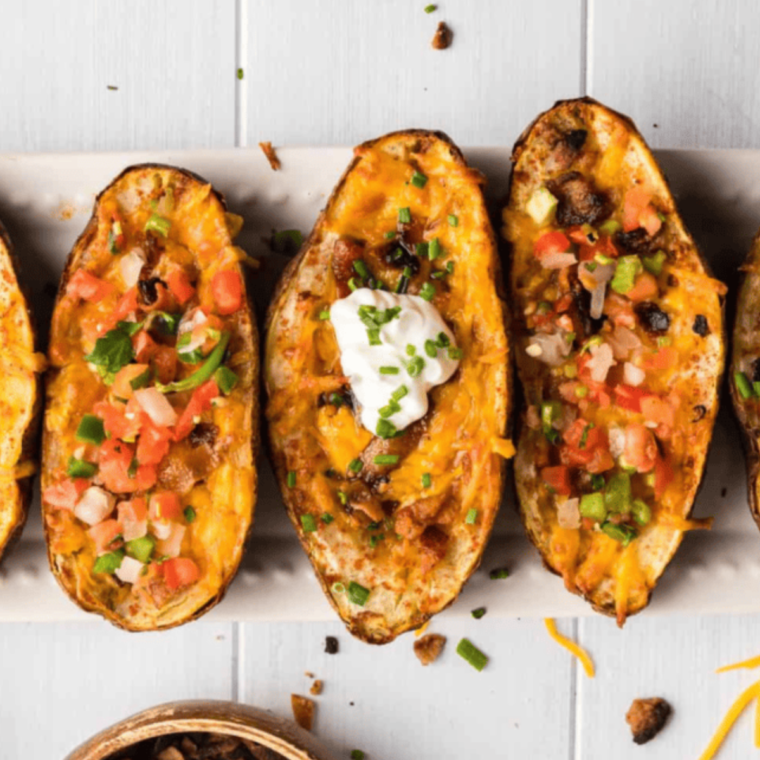 Air Fryer Potato Skins