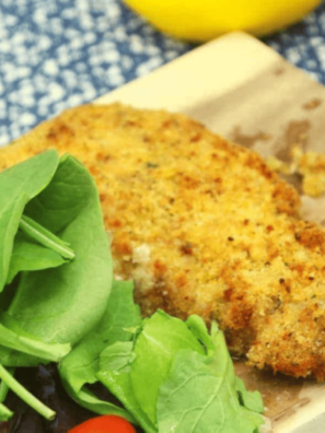 Air Fryer Parmesan Crusted Cod