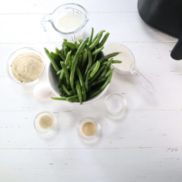 Air Fryer TGIF Friday's Green Bean Fries Fork To Spoon