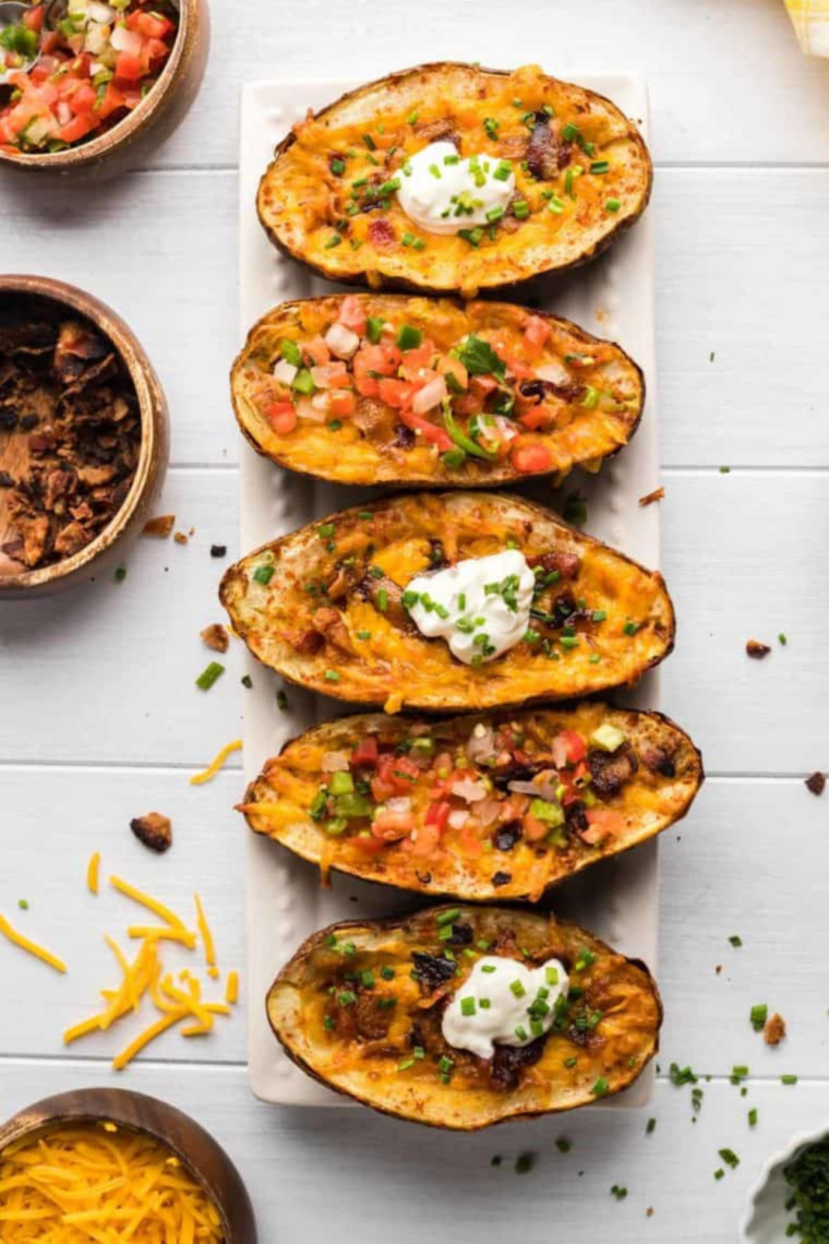 Air Fryer Potato Skins