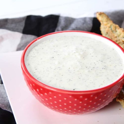 TGIF Creamy CucumberWasabi Ranch Dip Fork To Spoon