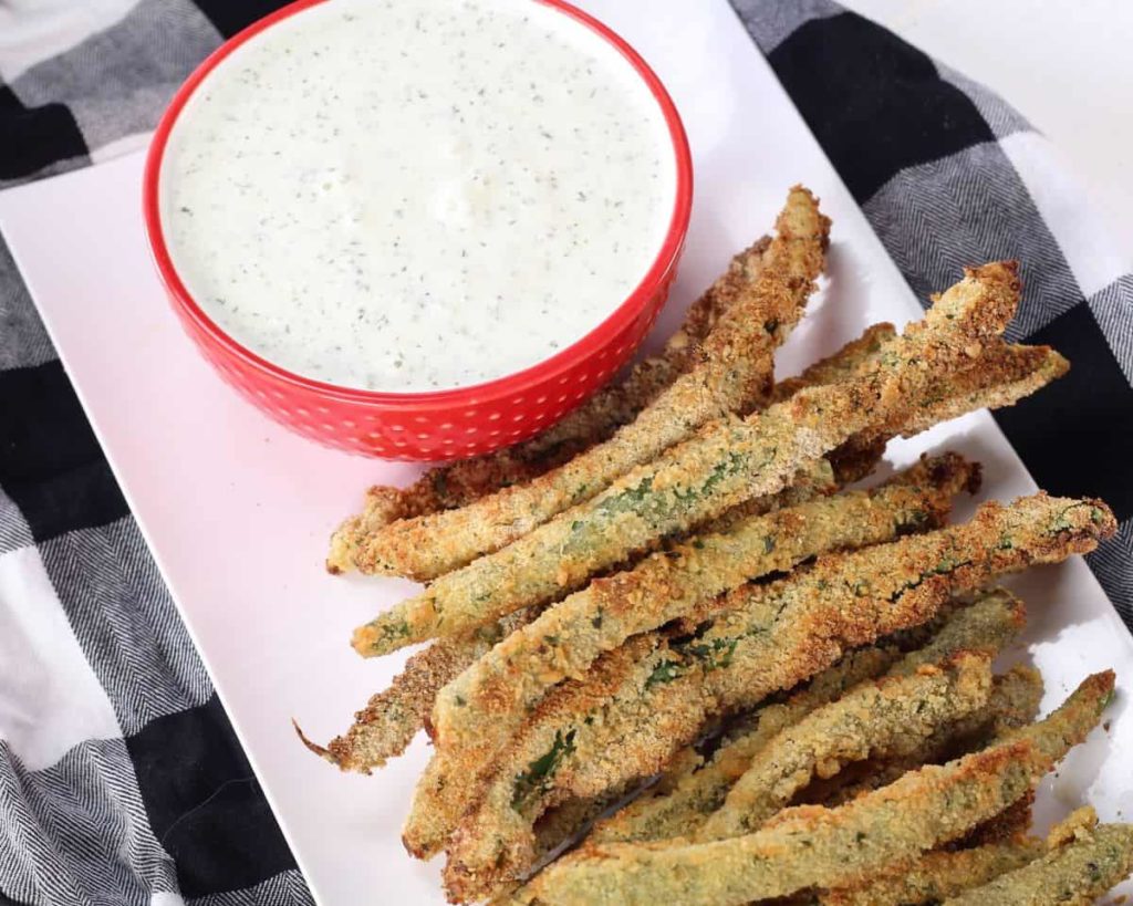 Air Fryer Tgif Friday S Green Bean Fries Fork To Spoon