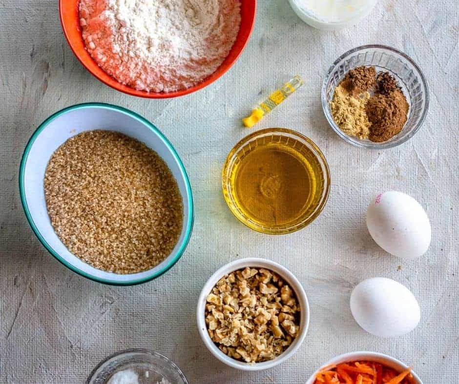 Ingredients Needed For Instant Pot Carrot Cake