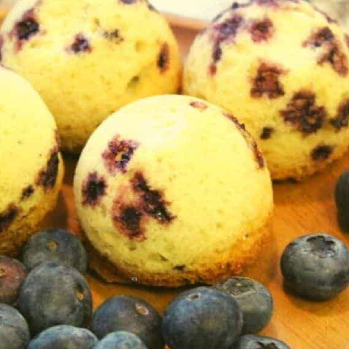 Instant Pot Blueberry Muffins