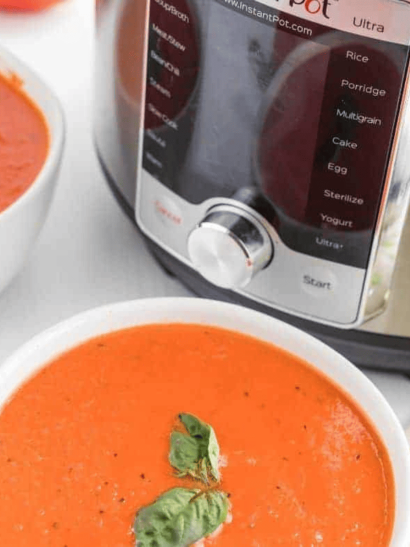 Instant Pot Panera Creamy Tomato Soup Copycat Recipe Fork To Spoon