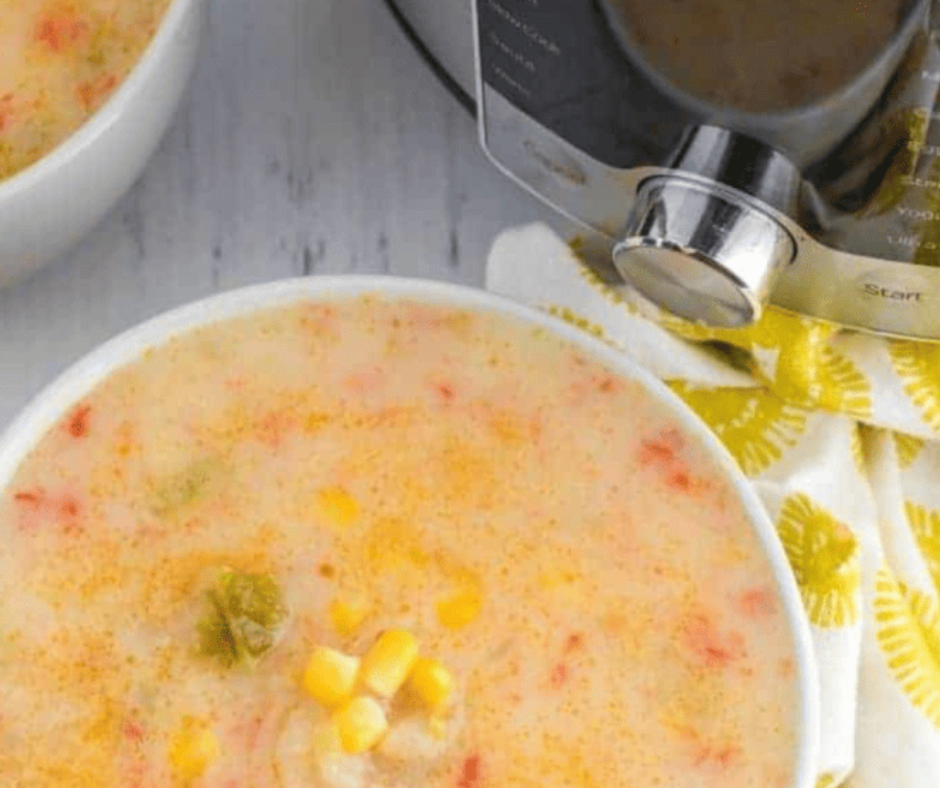 Instant Pot Copycat Panera Corn Chowder