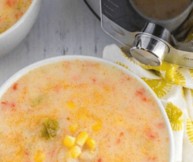 Instant Pot Copycat Panera Corn Chowder