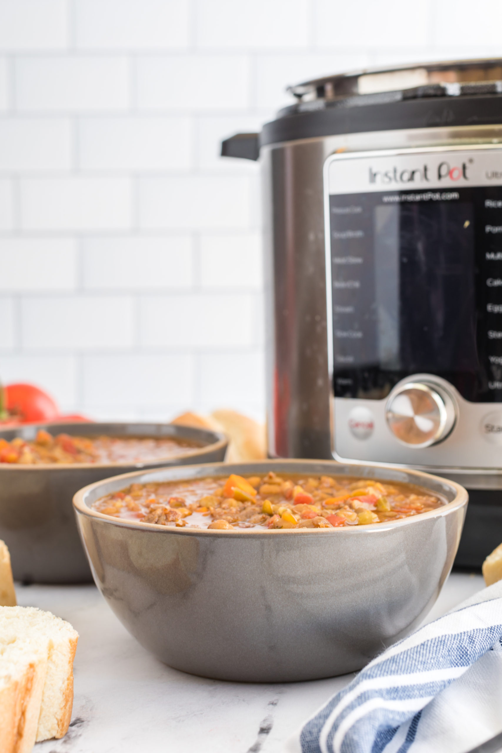 Instant Pot Copycat Carrabba’s Sausage Lentil Soup - Fork To Spoon