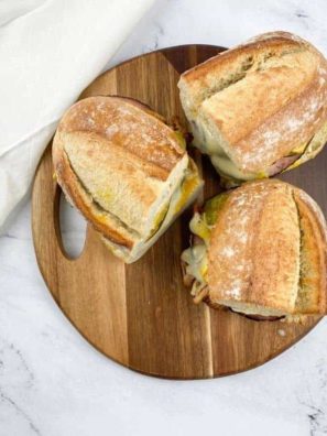 Air Fryer Cuban Sandwich