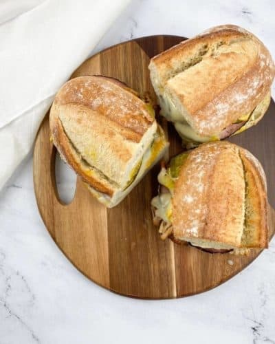 Air Fryer Cuban Sandwich