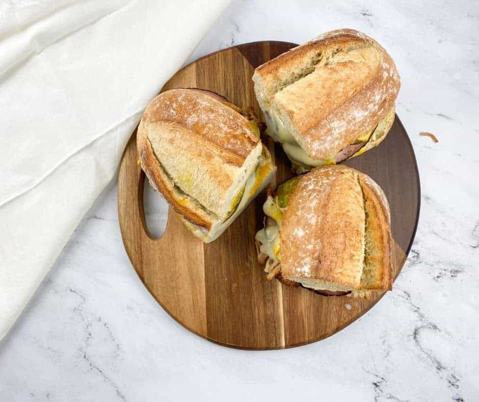 Air Fryer Cuban Sandwich