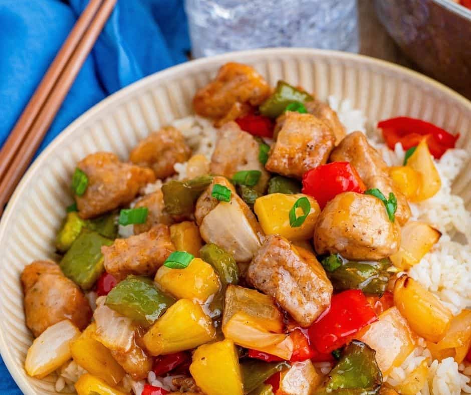 How To Prepare Air Fryer Sweet and Sour Pork