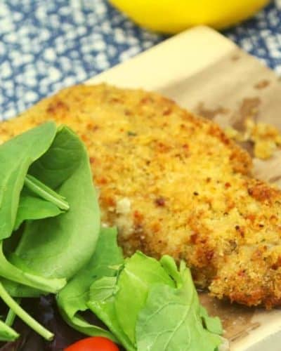 Air Fryer Parmesan Crusted Cod