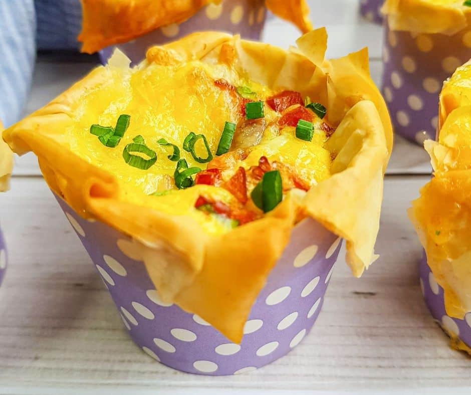How To Make Air Fryer Mini Quiche Muffins
