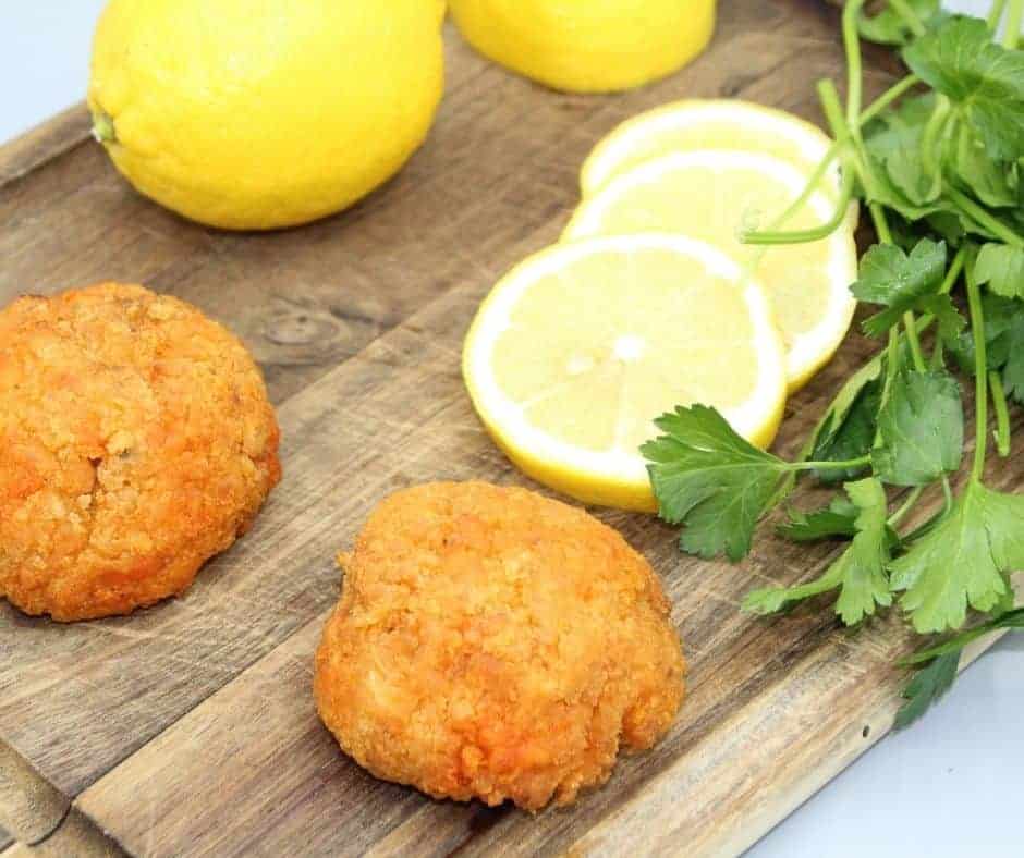 Air Fryer Lobster Cakes - Fork To Spoon