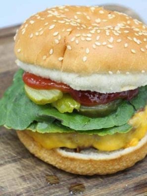Air Fryer Plant-Based Beyond Burger
